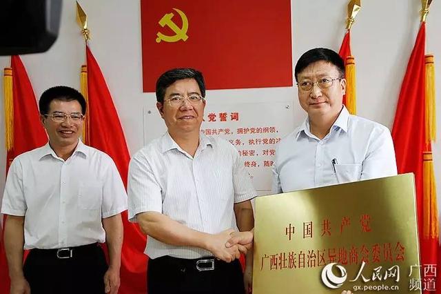 广西成立7家社会组织行业党委 喻云林出席挂牌仪式