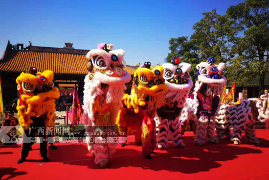 2018年中国-东盟(南宁)孔子文化周龙狮争霸赛举行